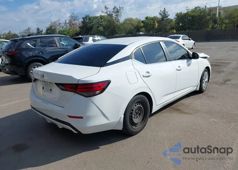 2021 Nissan Sentra S Xtronic Cvt z USA, uszkodzony, nr VIN 3N1AB8BV6MY244630